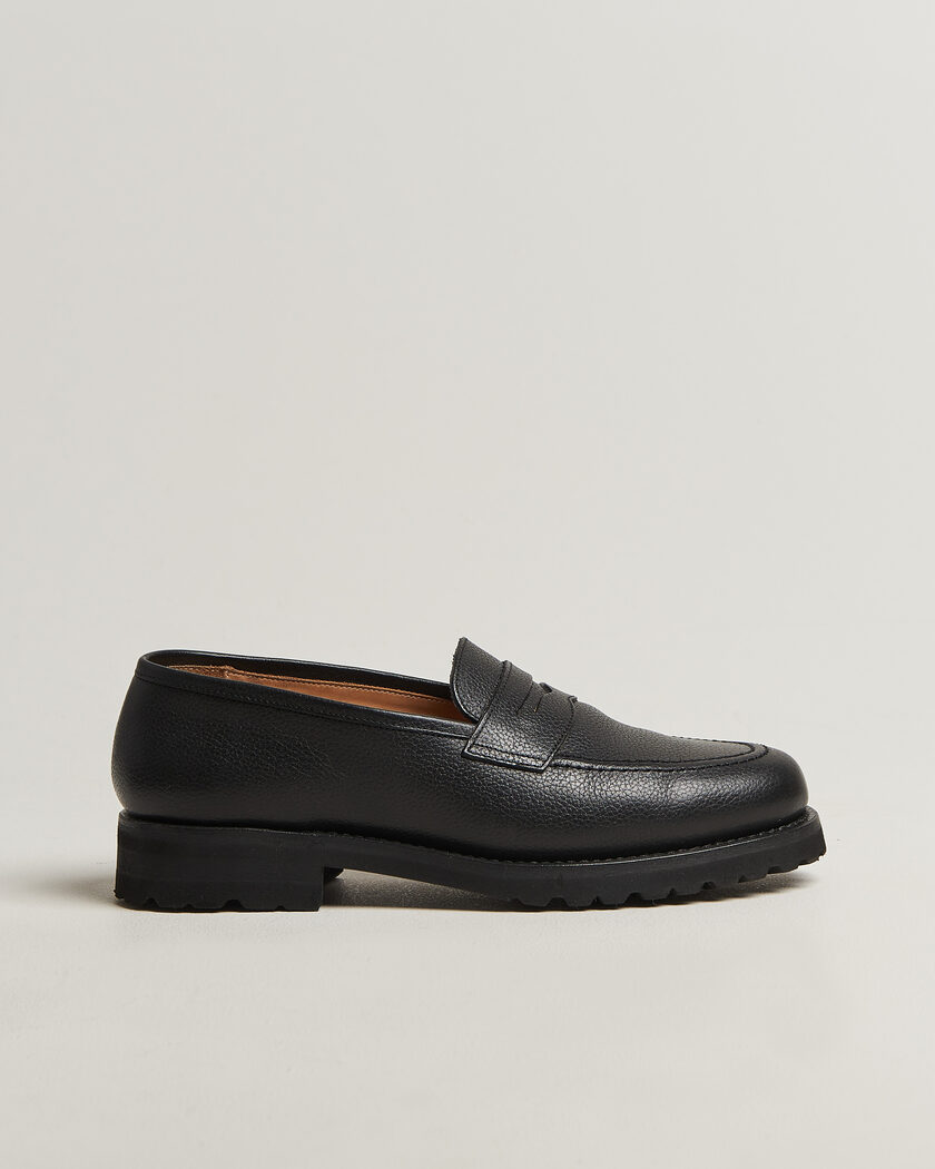 Myrqvist for Care of Carl Myrqvist Stenhammar II Vibram Loafer Black Grained Calf – Nero