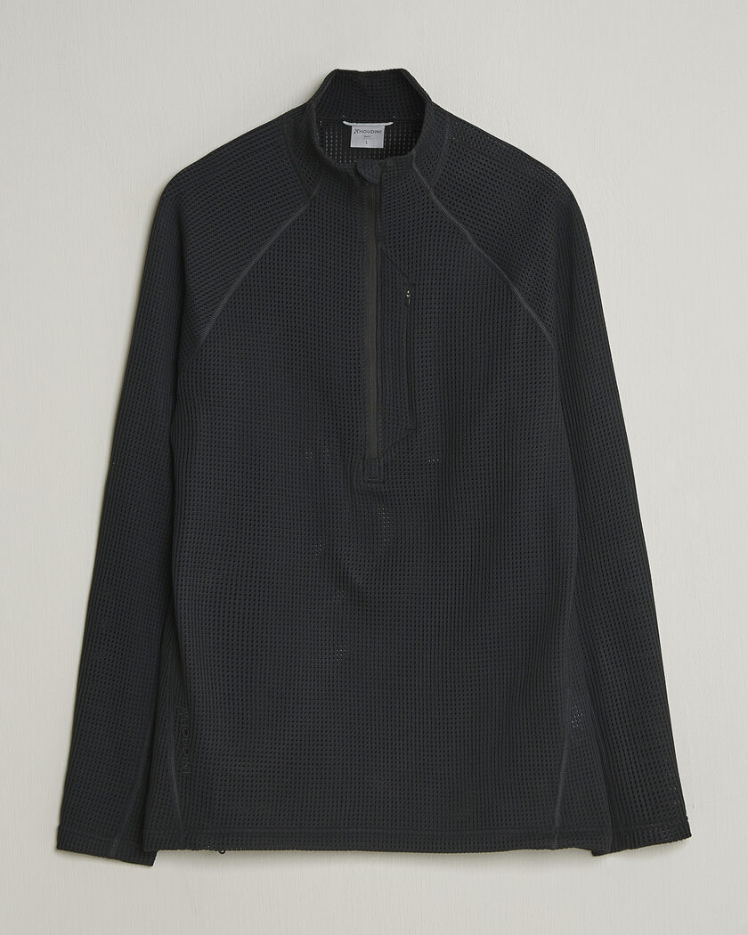 Houdini Pace Flow Half Zip True Black – Nero
