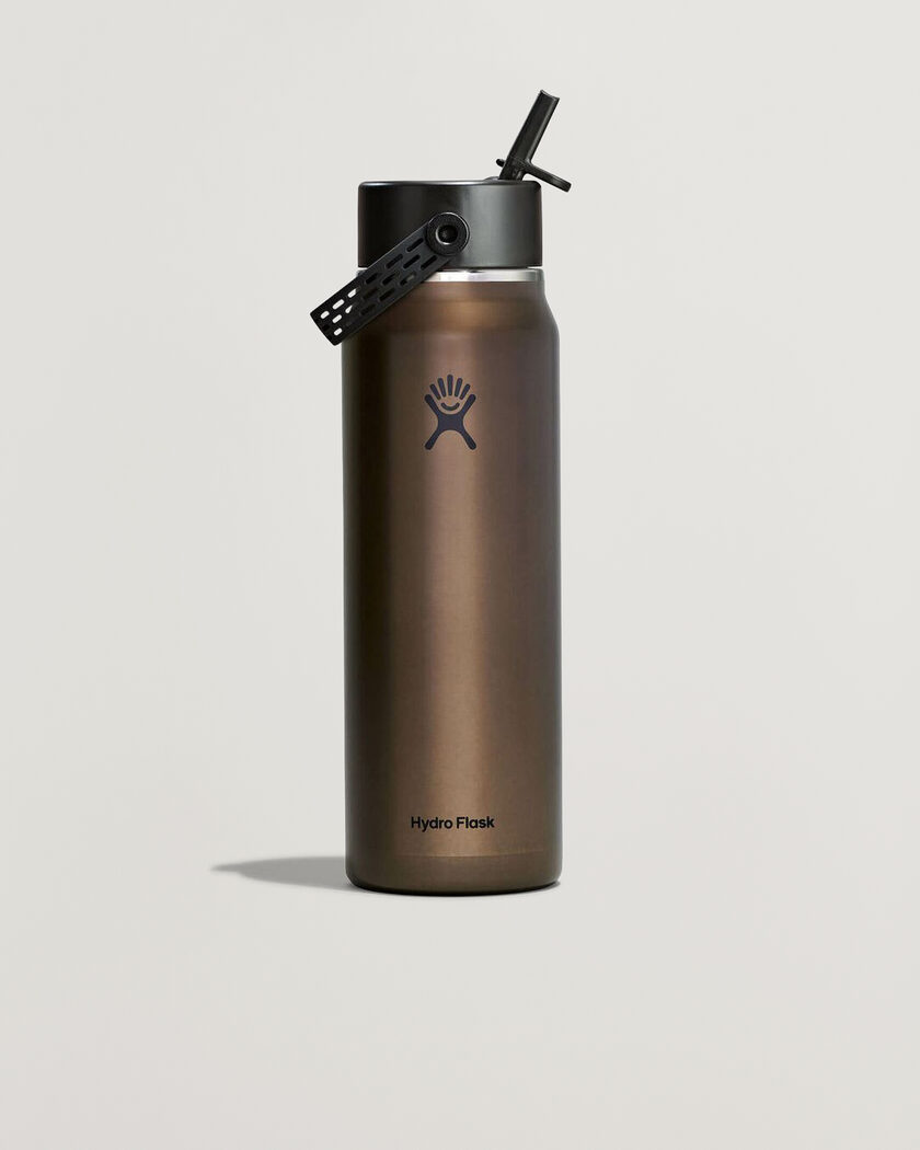 Hydro Flask Lightweight Flex Straw 32oz Bottle Obsidian – Marrone