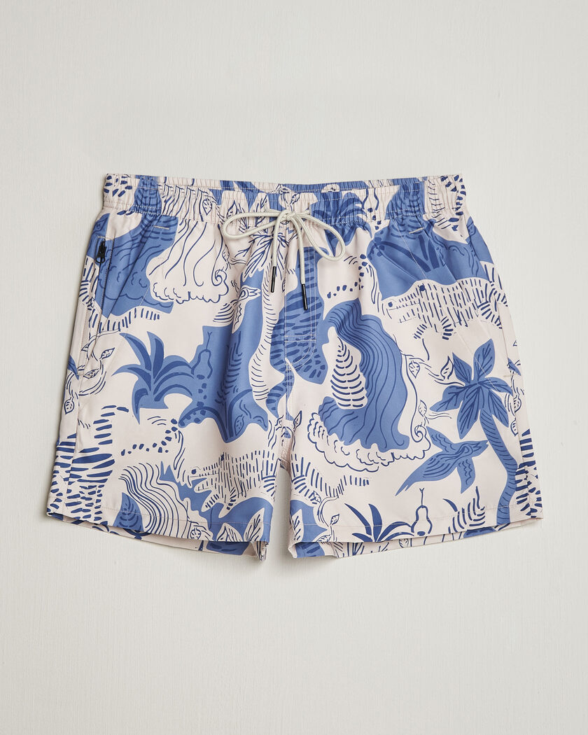 OAS Printed Swimshorts Mystea – Blu