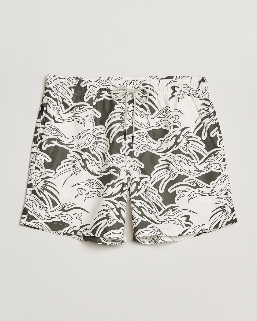 OAS Printed Swimshorts Rogue – Verde