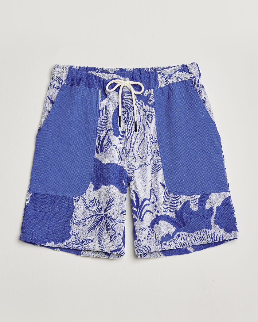 OAS Nicola Cotton Net Shorts Mystea – Blu
