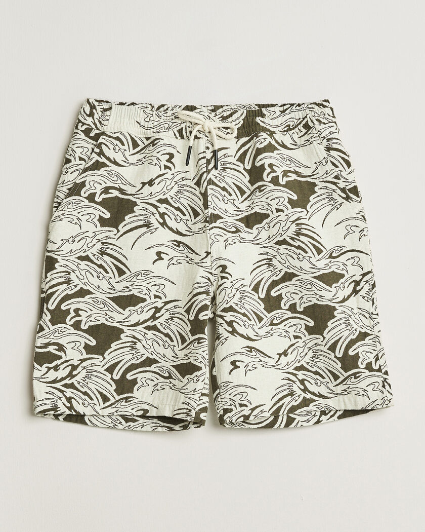 OAS Nicola Cotton Shorts Rogue Ecru – Verde