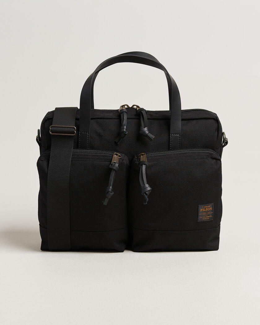 Filson Dryden Cordura Nylon Briefcase Black – Nero