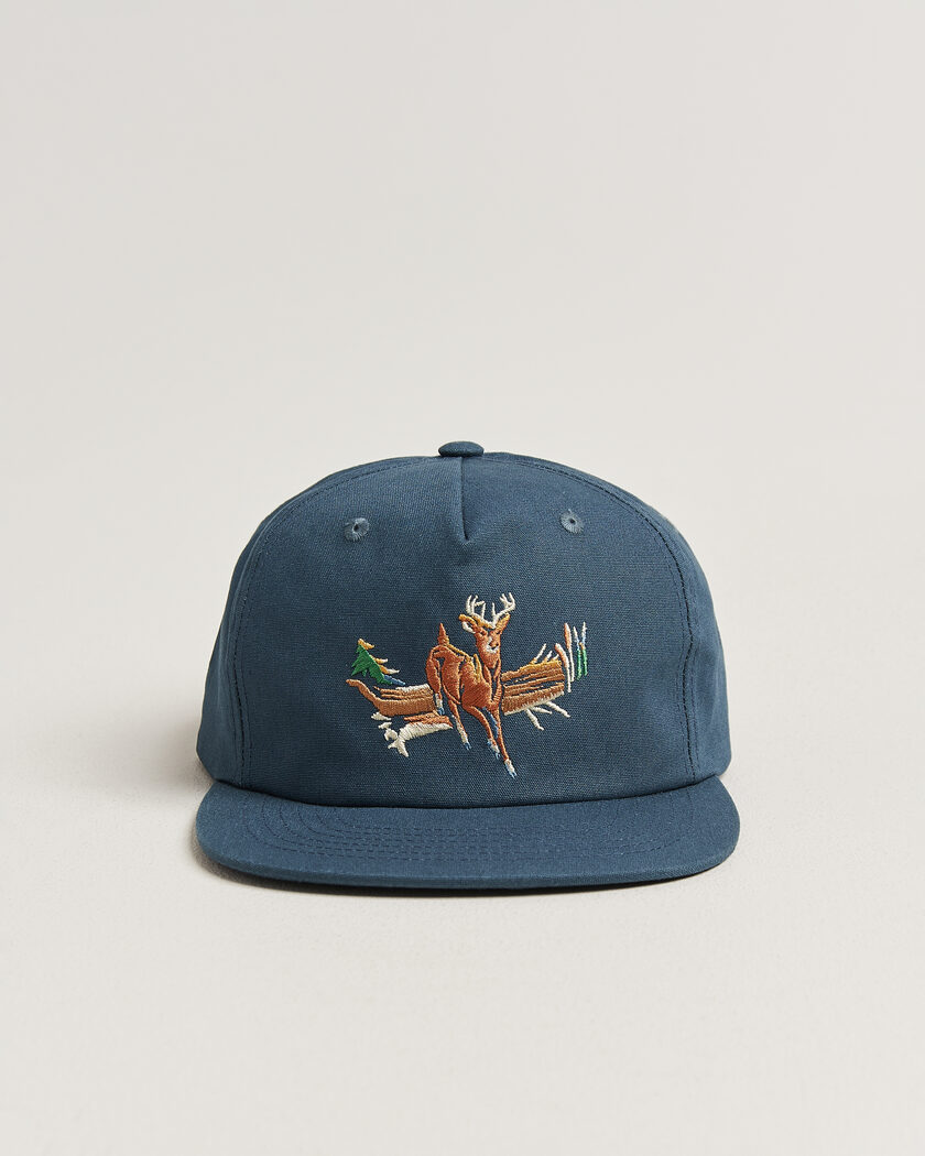 Filson Deer Trucker Cap Dusty Blue – Blu