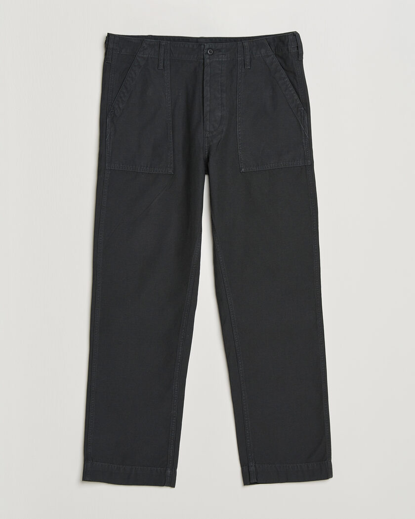 Filson Field Supply Pants Washed Faded Black – Nero
