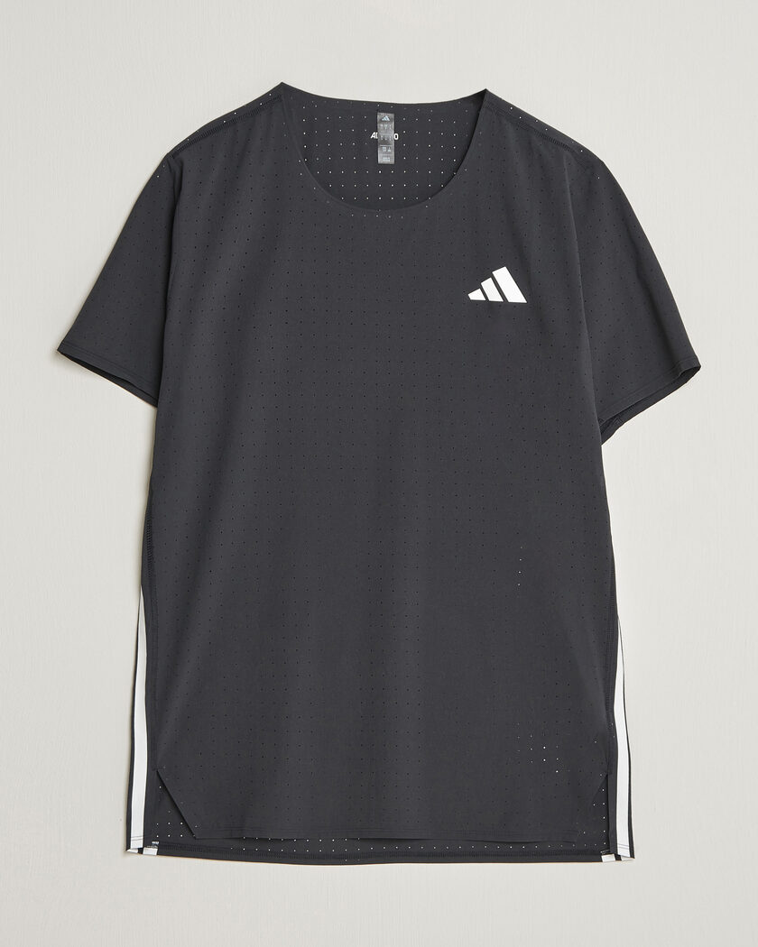 adidas Performance ADIZERO Running T-Shirt Black – Nero
