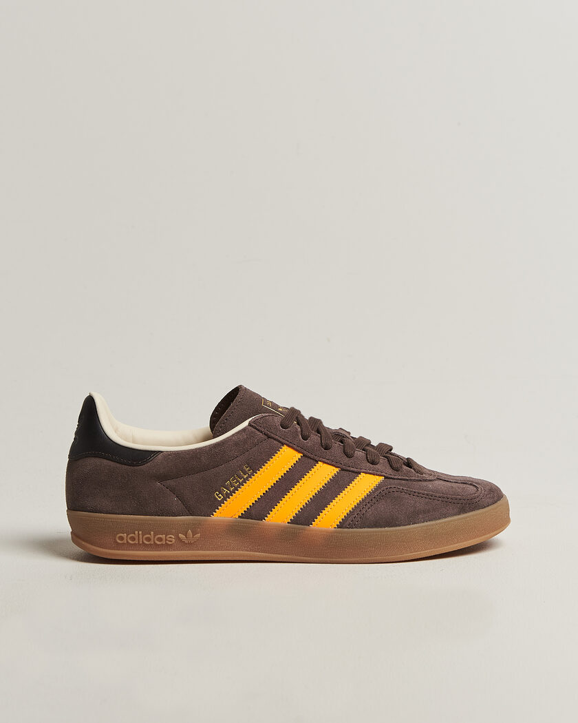 adidas Originals Gazelle Indoor Sneaker Brown/Orange – Marrone