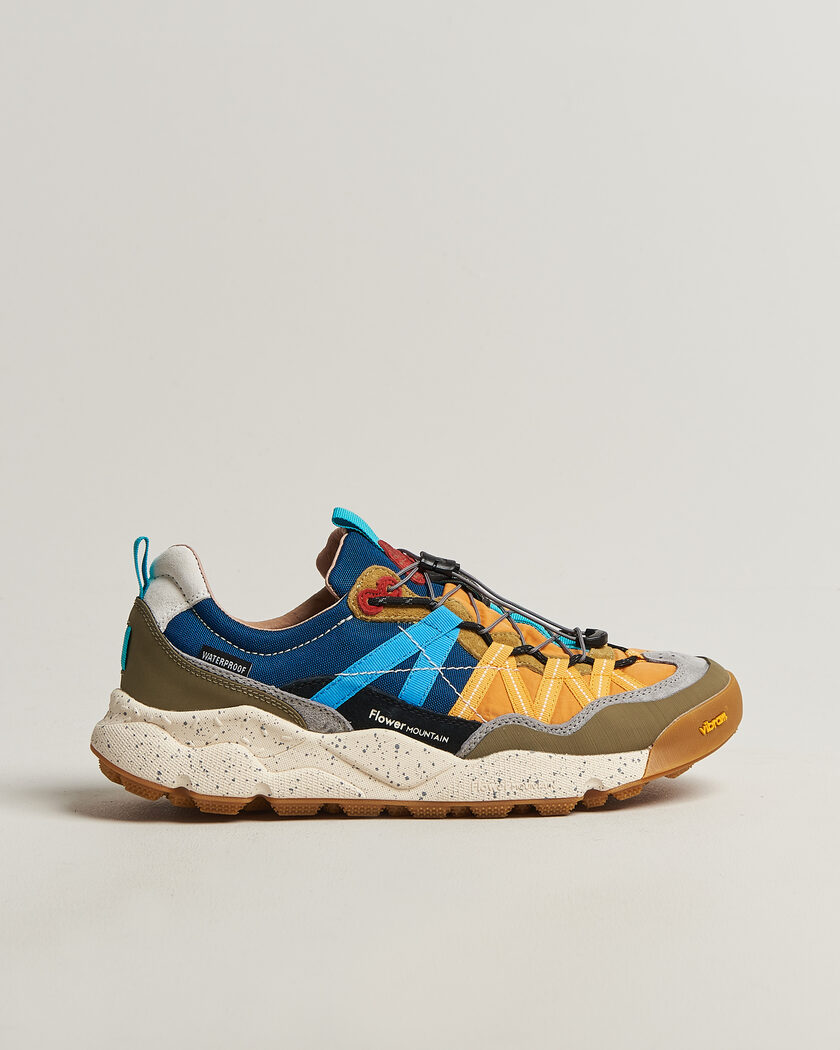 Flower Mountain Iwano 2 Suede/Nylon Trail Sneaker Multi – Multicolore