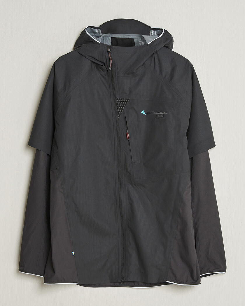 Klättermusen Vidre Hood Jacket Black – Nero