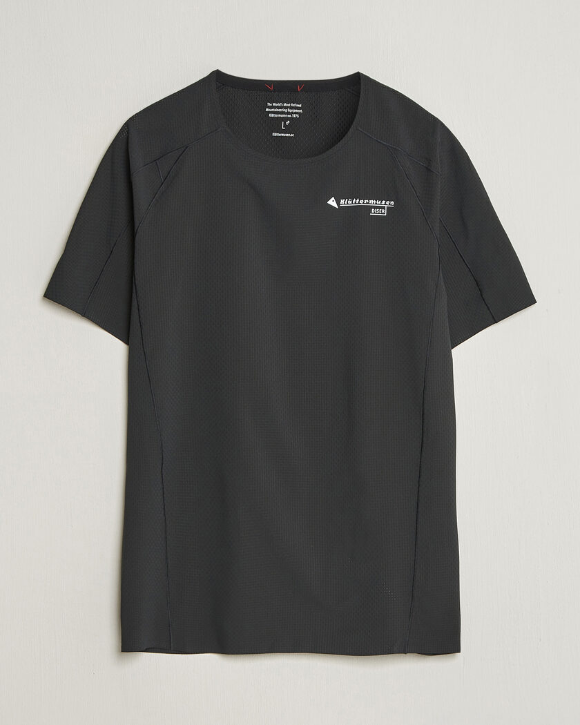 Klättermusen Diser Lightweight T-Shirt Black – Nero