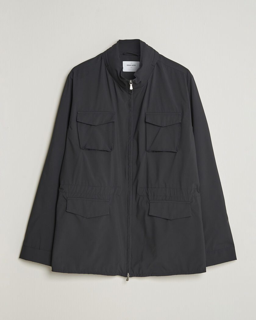 Gran Sasso Nylon Field Jacket Navy – Blu