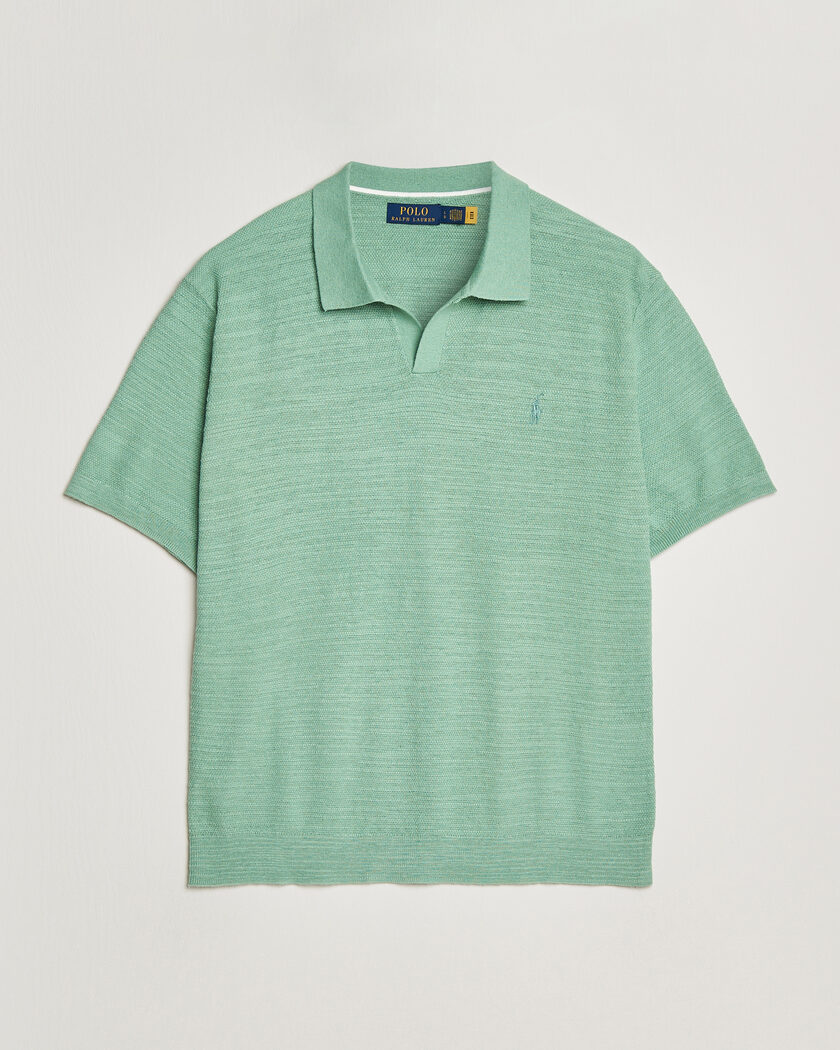  Polo Ralph Lauren Cotton Blend Polo Faded Mint – Verde