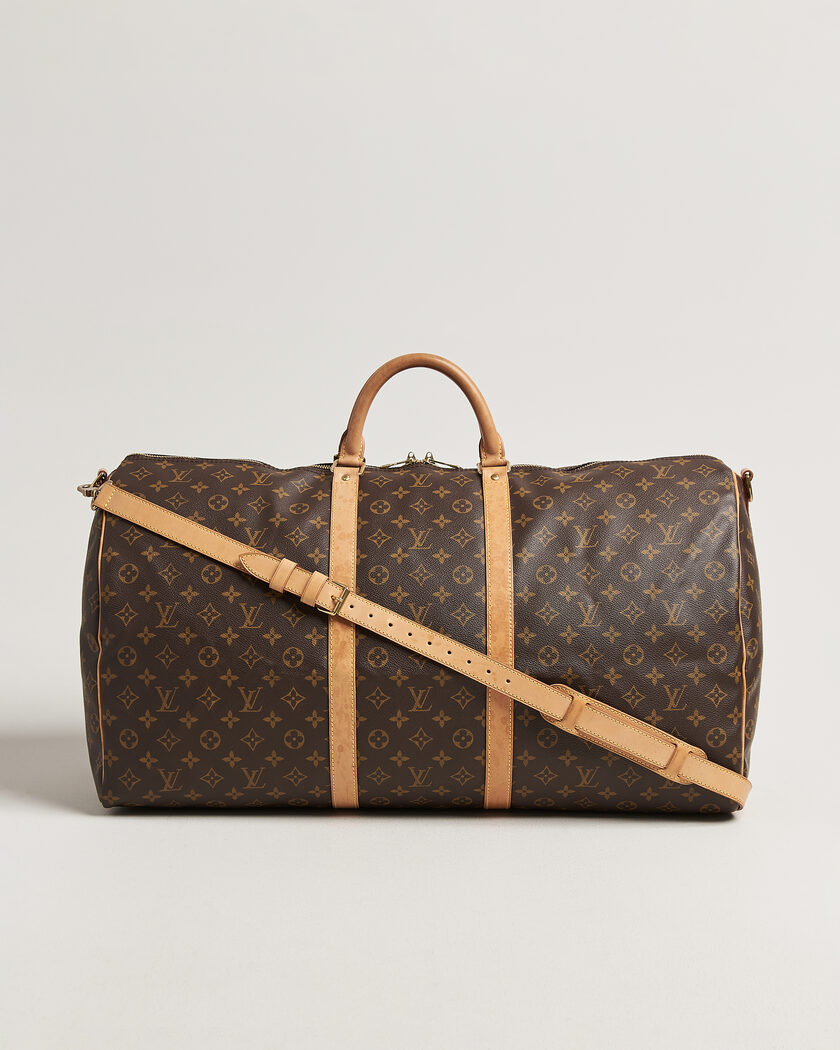 Louis Vuitton Pre-Owned Keepall Bandouliére 60 Monogram – Marrone