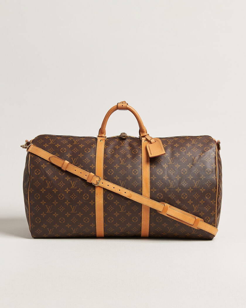 Louis Vuitton Pre-Owned Keepall Bandouliére 60 Monogram – Marrone