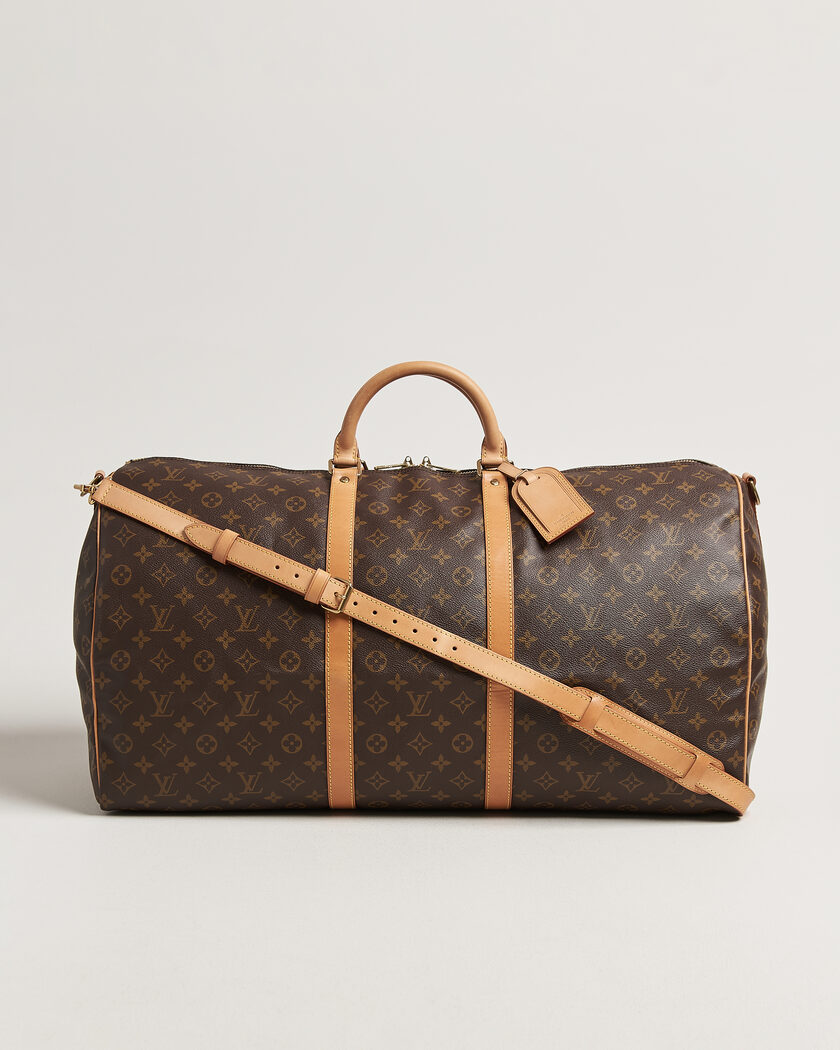 Louis Vuitton Pre-Owned Keepall Bandouliére 60 Monogram – Marrone