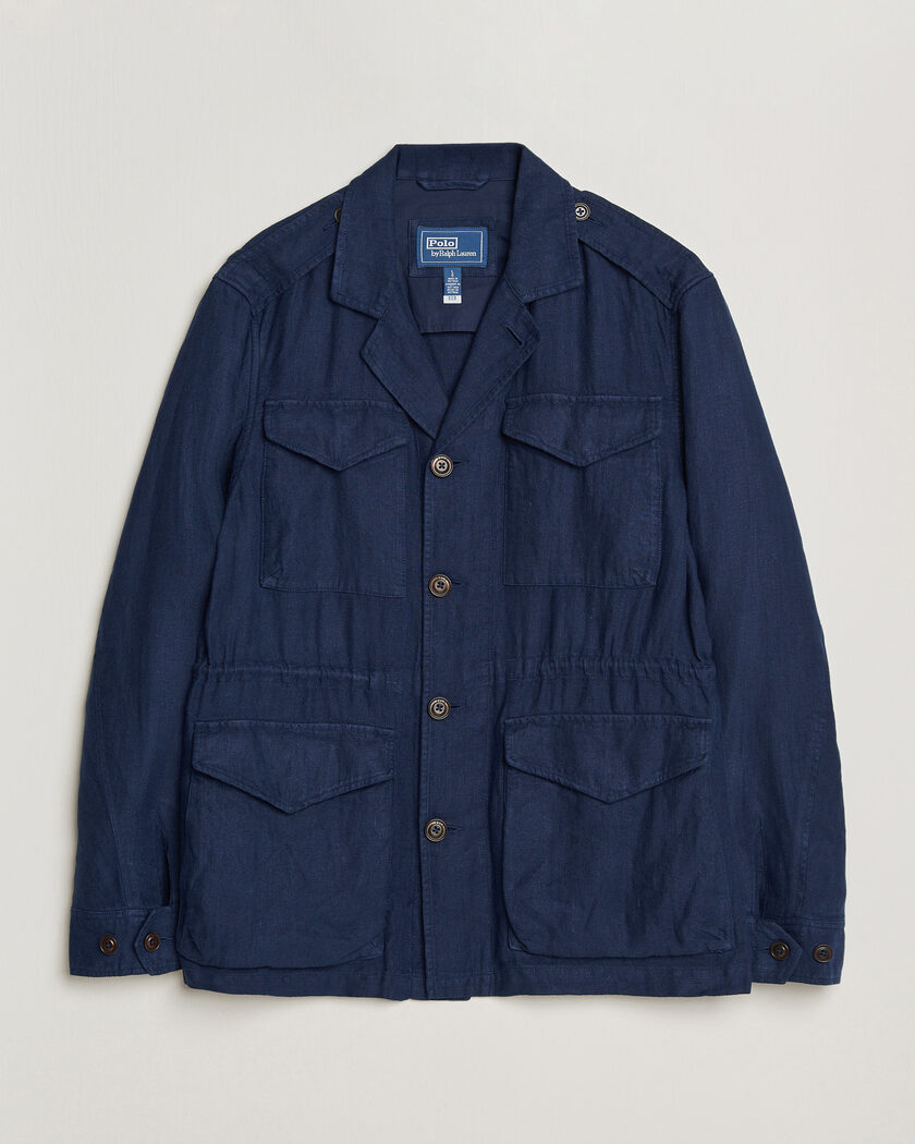  Polo Ralph Lauren Lined Field Jacket Newport Navy – Blu