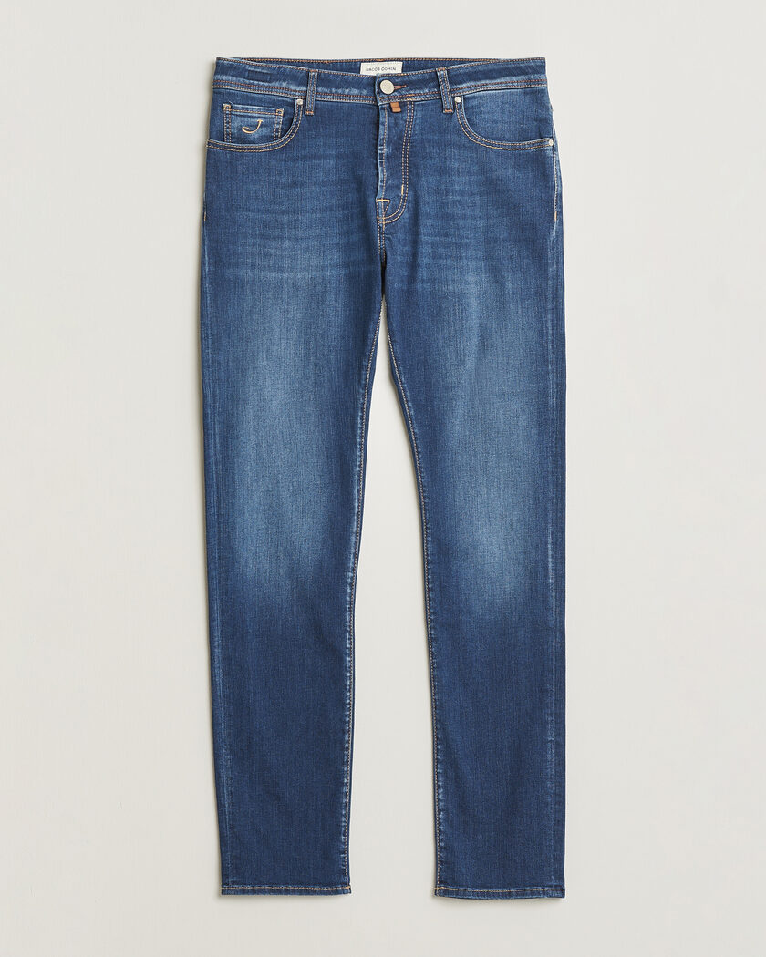 Jacob Cohën Bard Slim Fit Super Stretch Jeans Medium Vintage – Blu