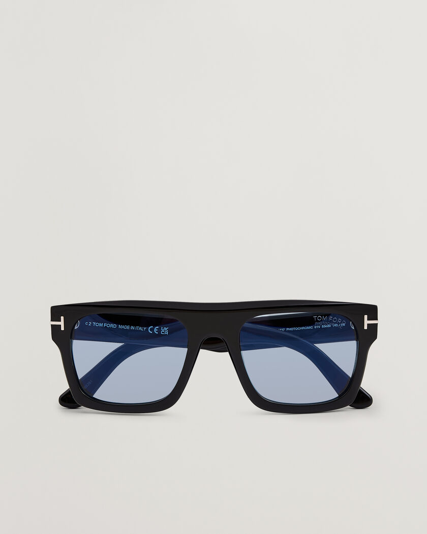 Tom Ford Cyrus FT1337 Sunglasses Black/Blue – Nero