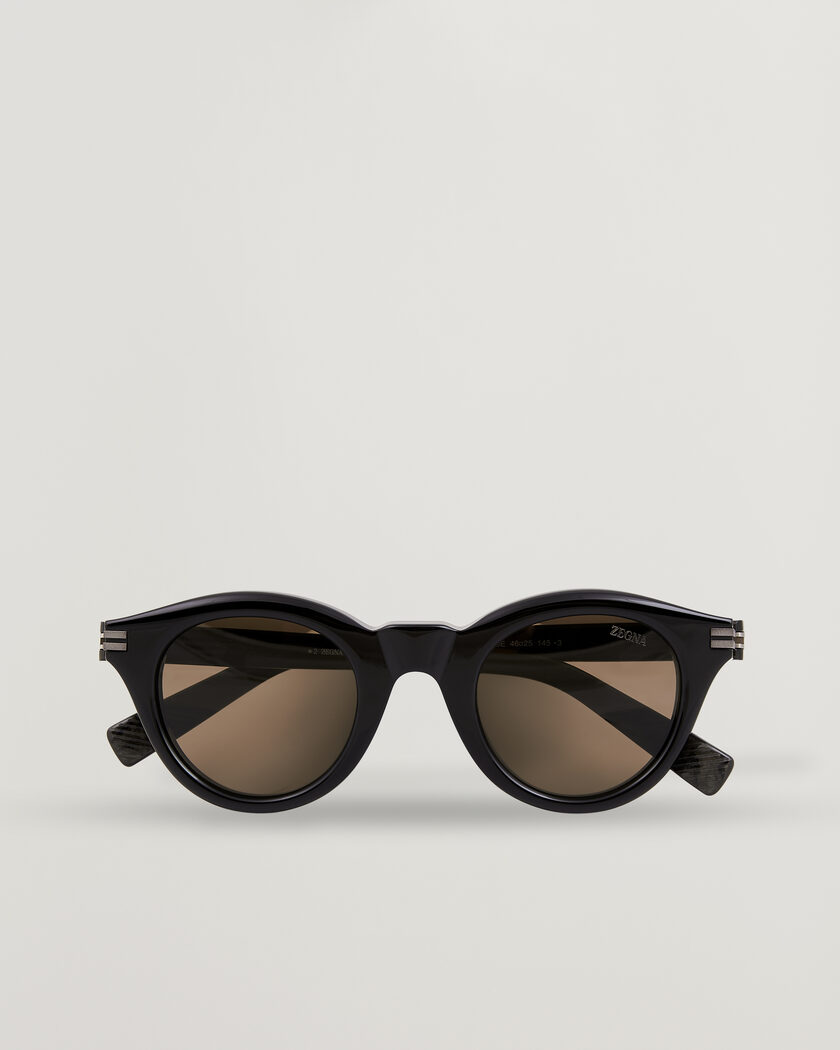 Zegna EZ0302 Sunglasses Black – Nero