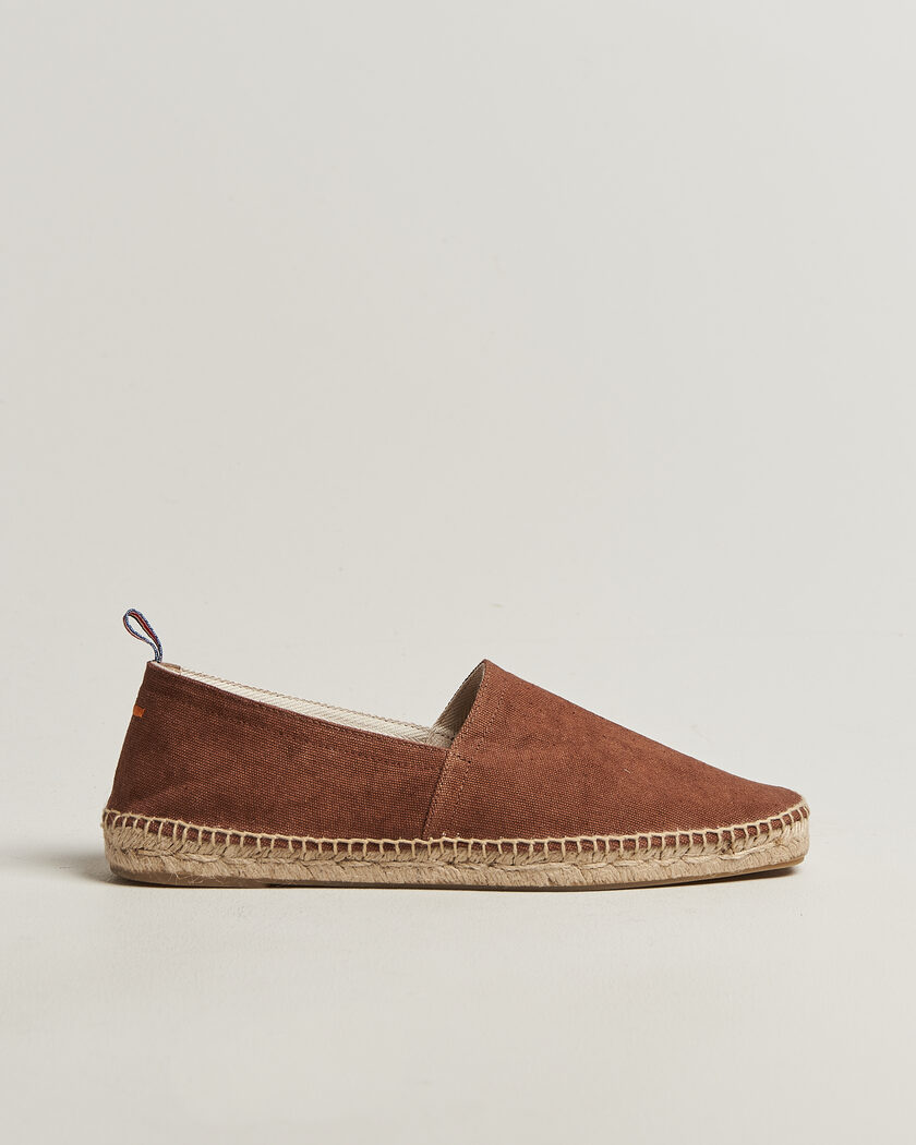 Castañer Pablo Washed Canvas Espadrilles Pecan – Marrone