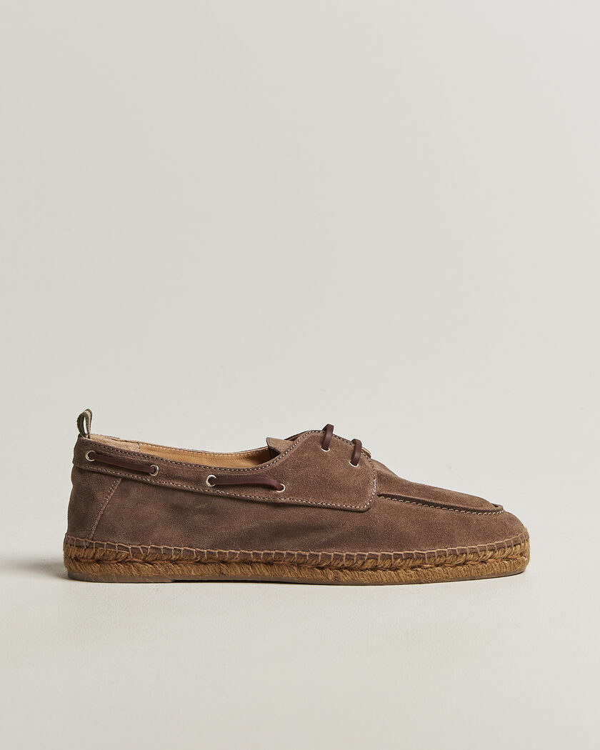 Castañer Nemo Casual Suede Boat Shoe Topo – Marrone