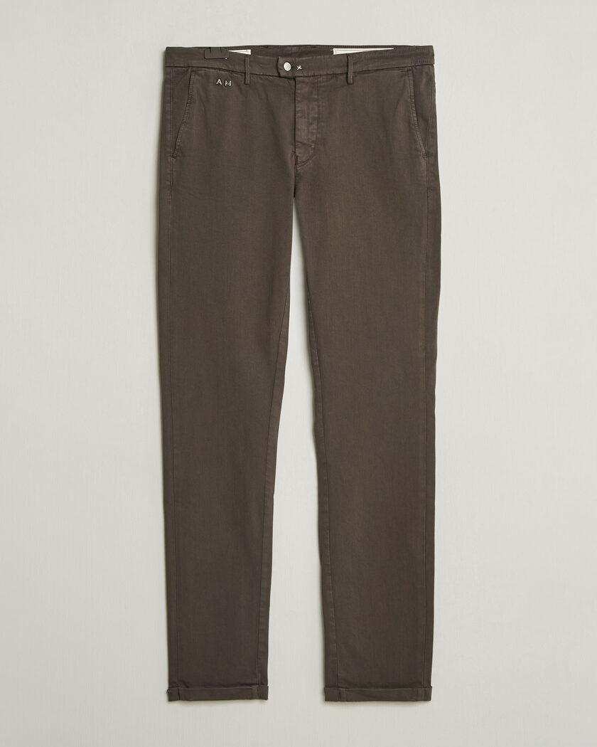 Tramarossa Luis Superstrech Cotton Chino Coffee – Marrone