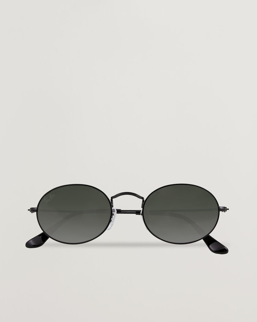Ray-Ban Oval Sunglasses Black – Nero