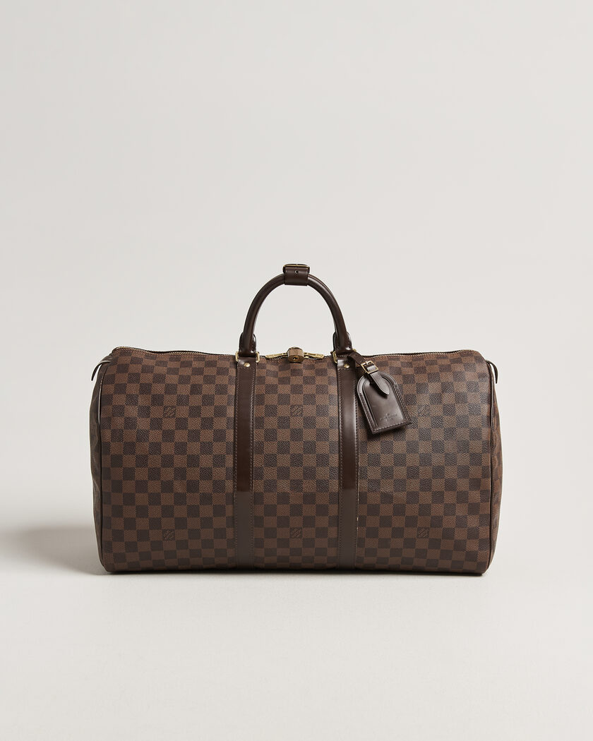 Louis Vuitton Pre-Owned Keepall 50 Damier Ebene – Marrone