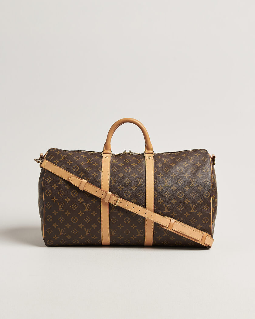 Louis Vuitton Pre-Owned Keepall Bandouliére 50 Monogram – Marrone