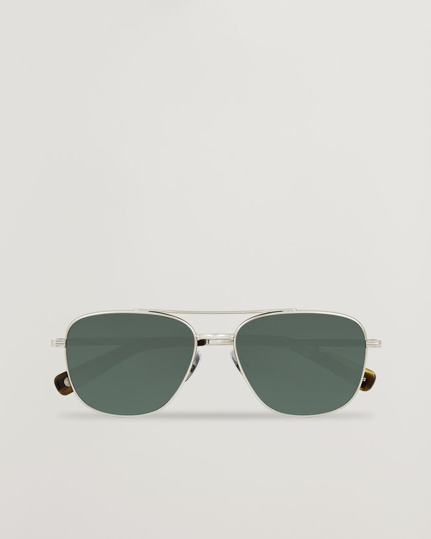 Garrett Leight El Capitan Sunglasses Silver – Argento