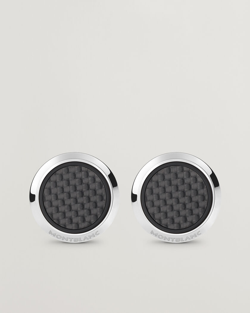 Montblanc Meisterstück Cufflinks Black Carbon – Nero