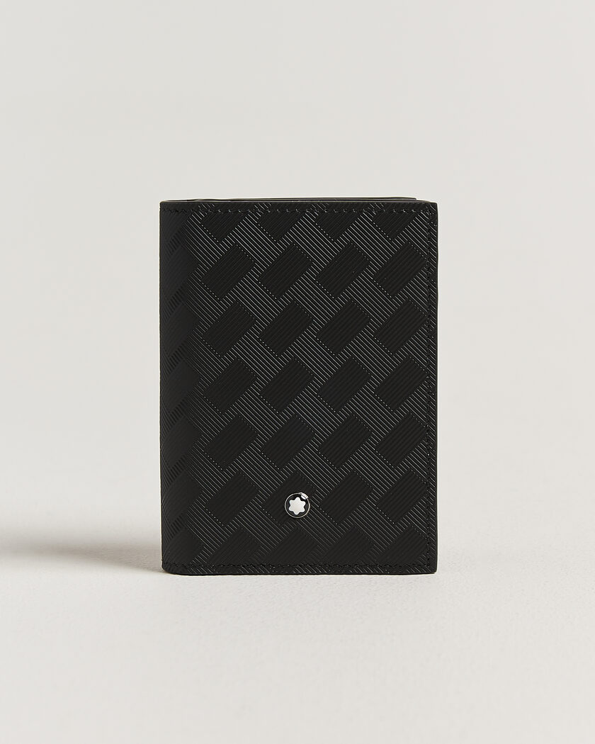 Montblanc Extreme Leather 4cc Card Wallet Black – Nero