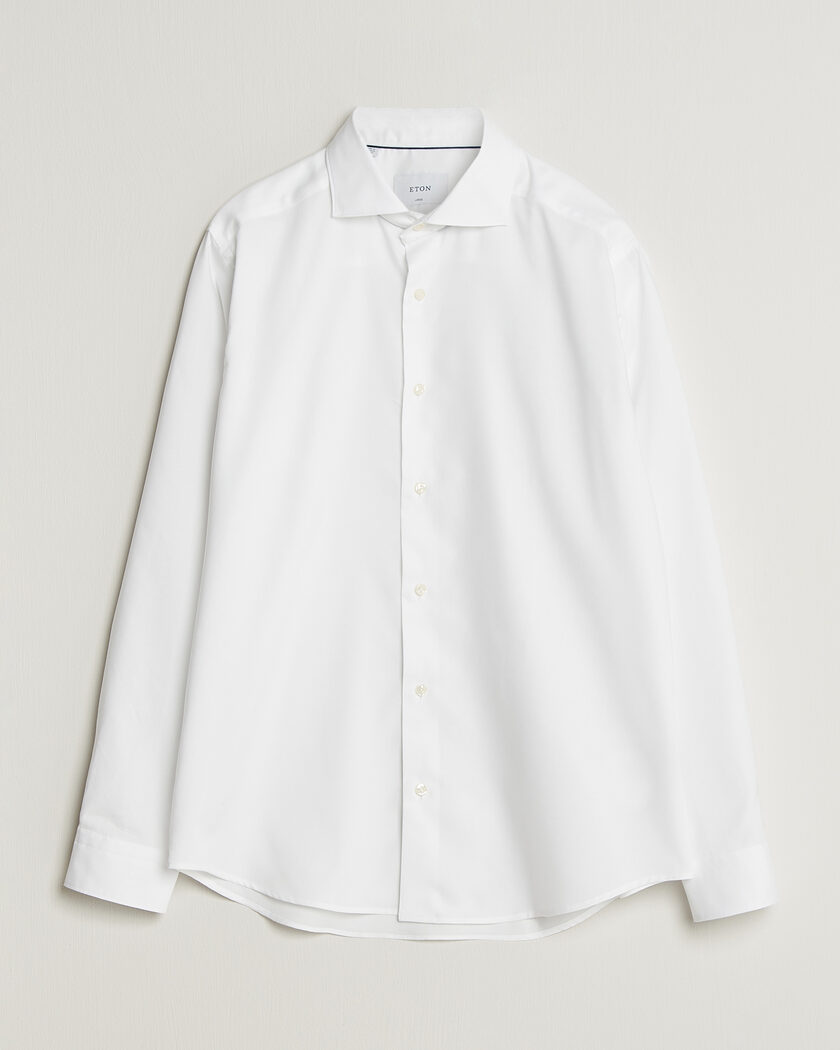 Eton Casual Fit Signature Oxford Shirt White – Bianco