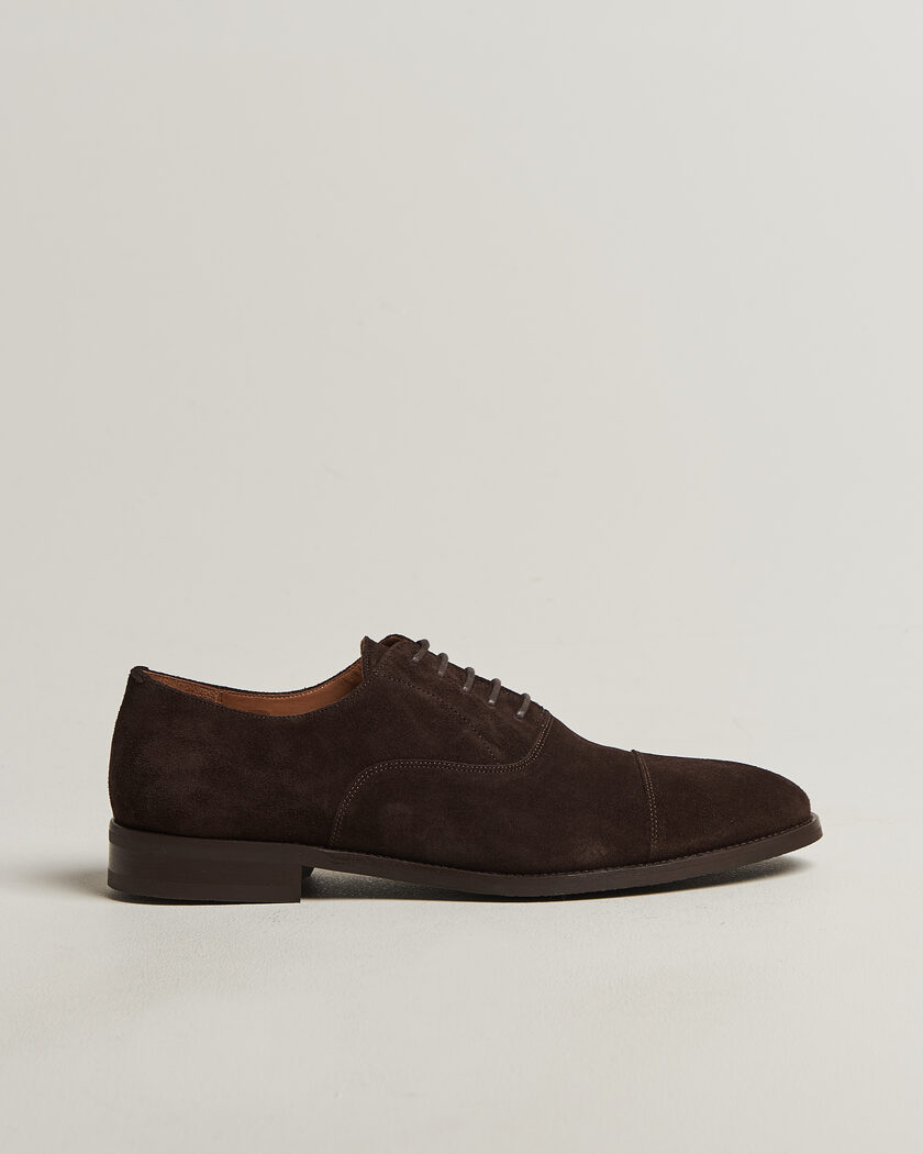 Myrqvist Vinterviken II Oxford Dark Brown Suede – Marrone