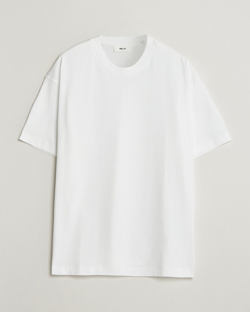 NN07 Lionel Suvin Cotton Crew Neck T-Shirt White – Bianco