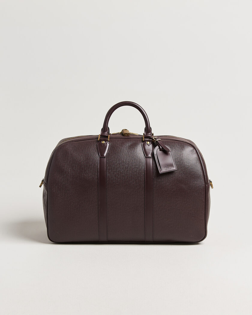 Louis Vuitton Pre-Owned Taiga Kendall Weekend Bag PM Burgundy – Rosso