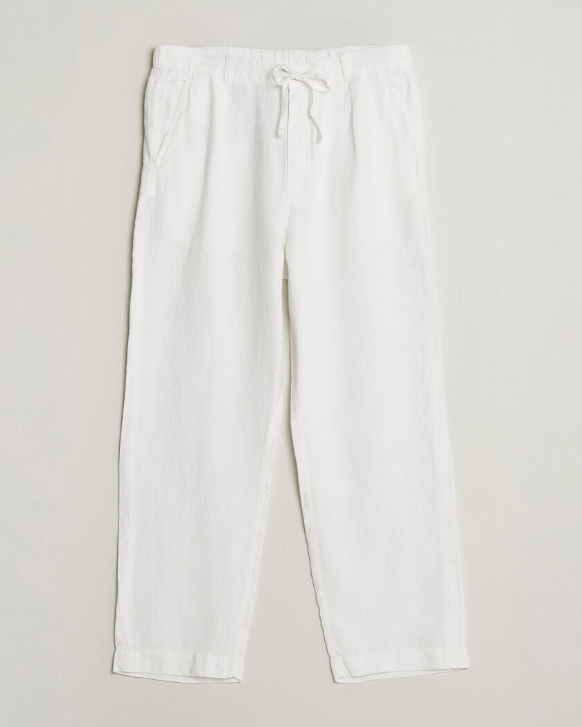 Polo Ralph Lauren Easy Fit Pleated Trousers Ceramic White – Bianco