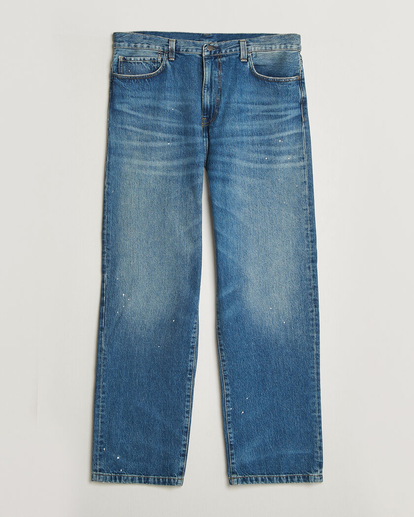 Carhartt WIP Landon Distressed Pant  Blue – Blu