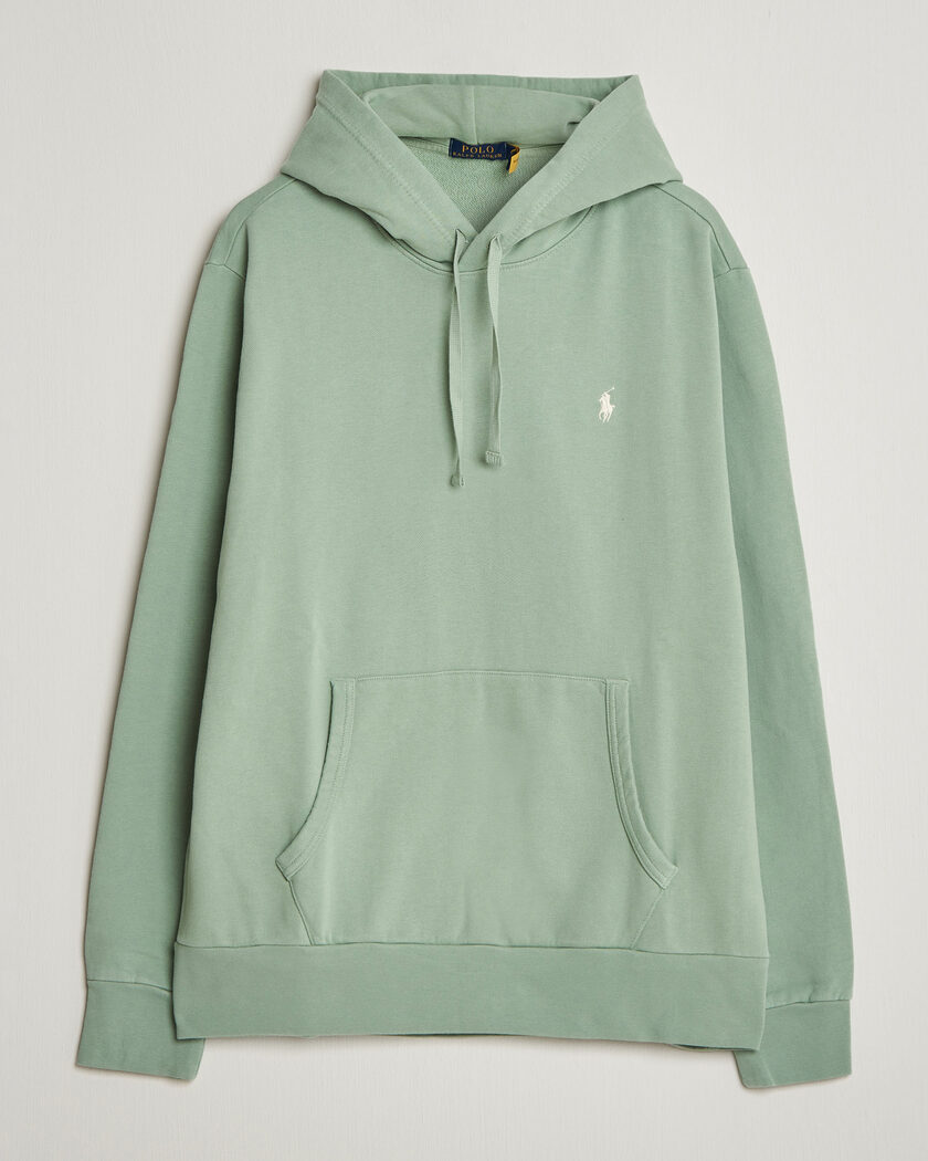 Polo Ralph Lauren Loopback Terry Hood Light Green – Verde