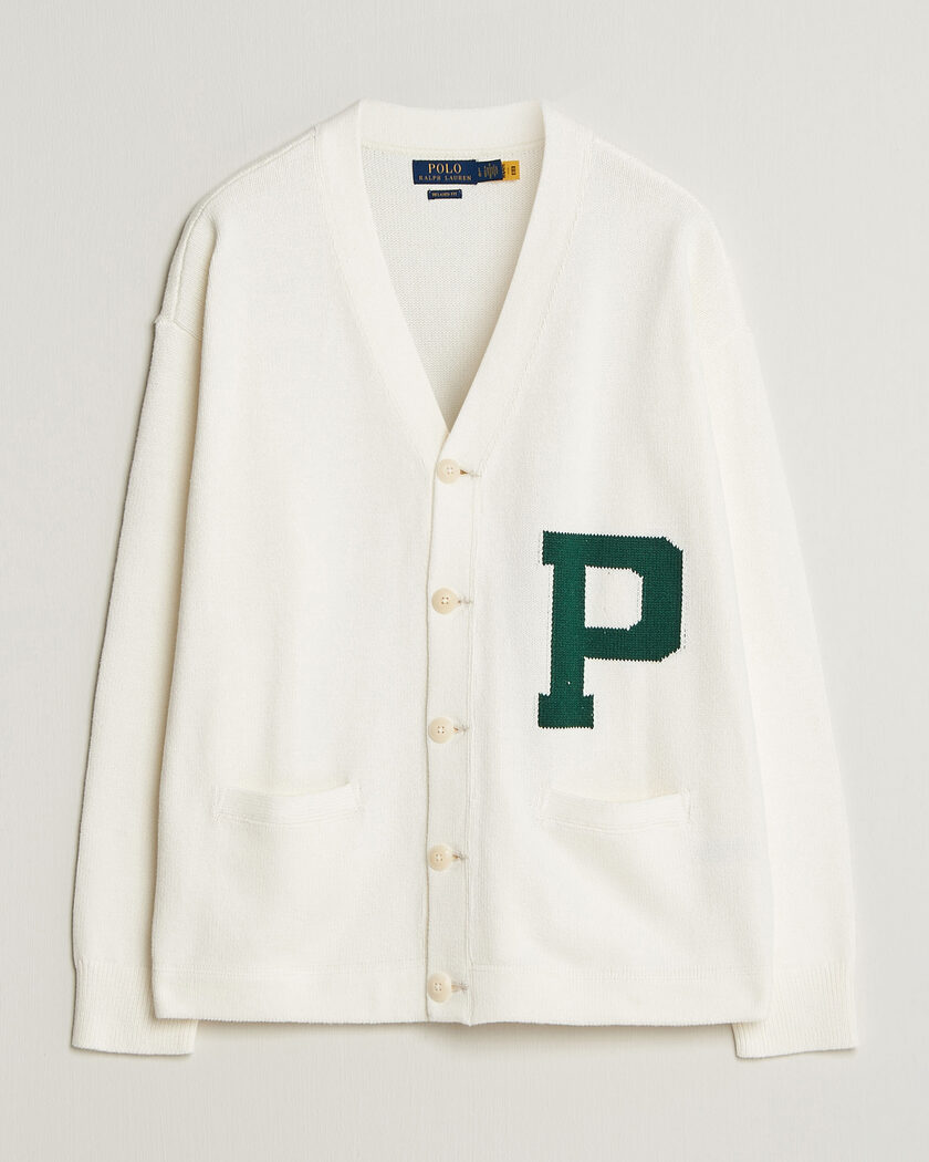 Polo Ralph Lauren P Cardigan Cream Combo – Bianco
