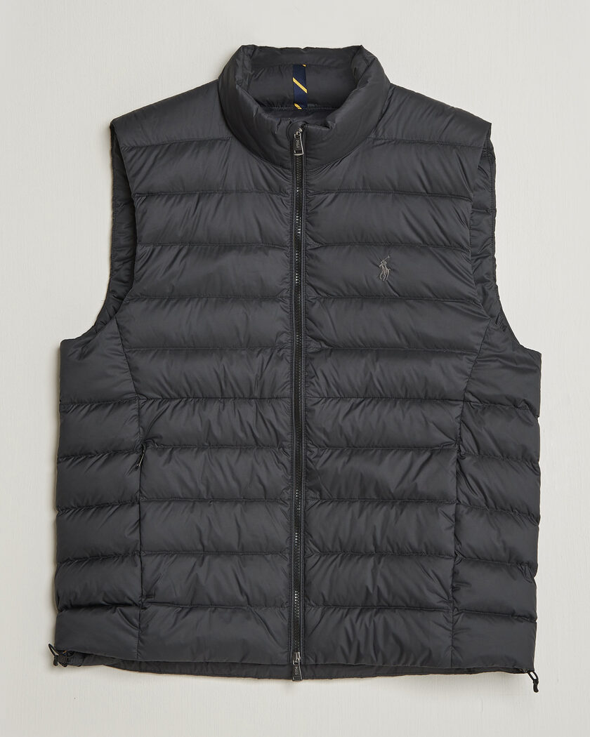 Polo Ralph Lauren Quilted Matt Vest Polo Black – Nero
