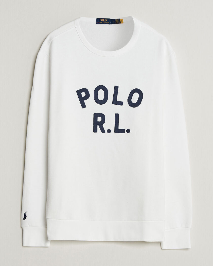 Polo Ralph Lauren Polo RL Sweatshirt White – Bianco