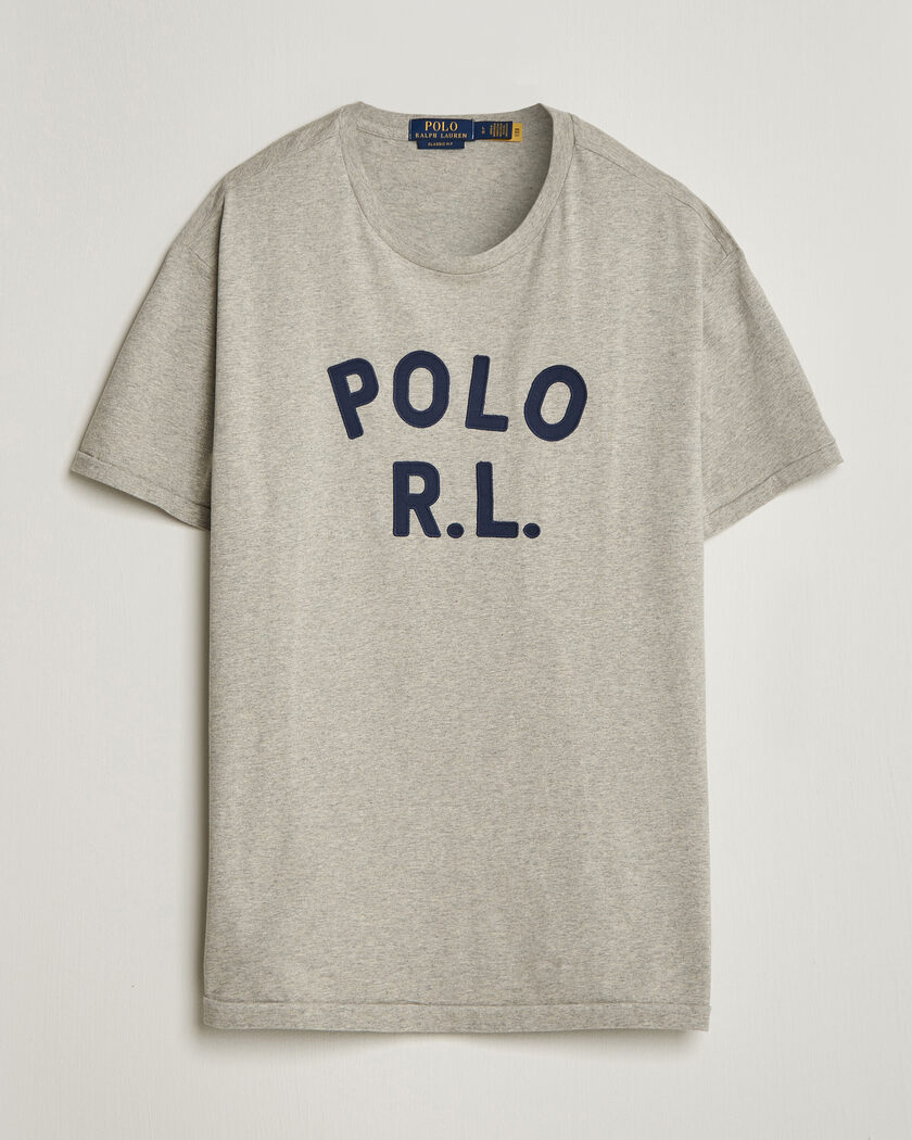 Polo Ralph Lauren Polo RL Tee Dark Sport Heather – Grigio