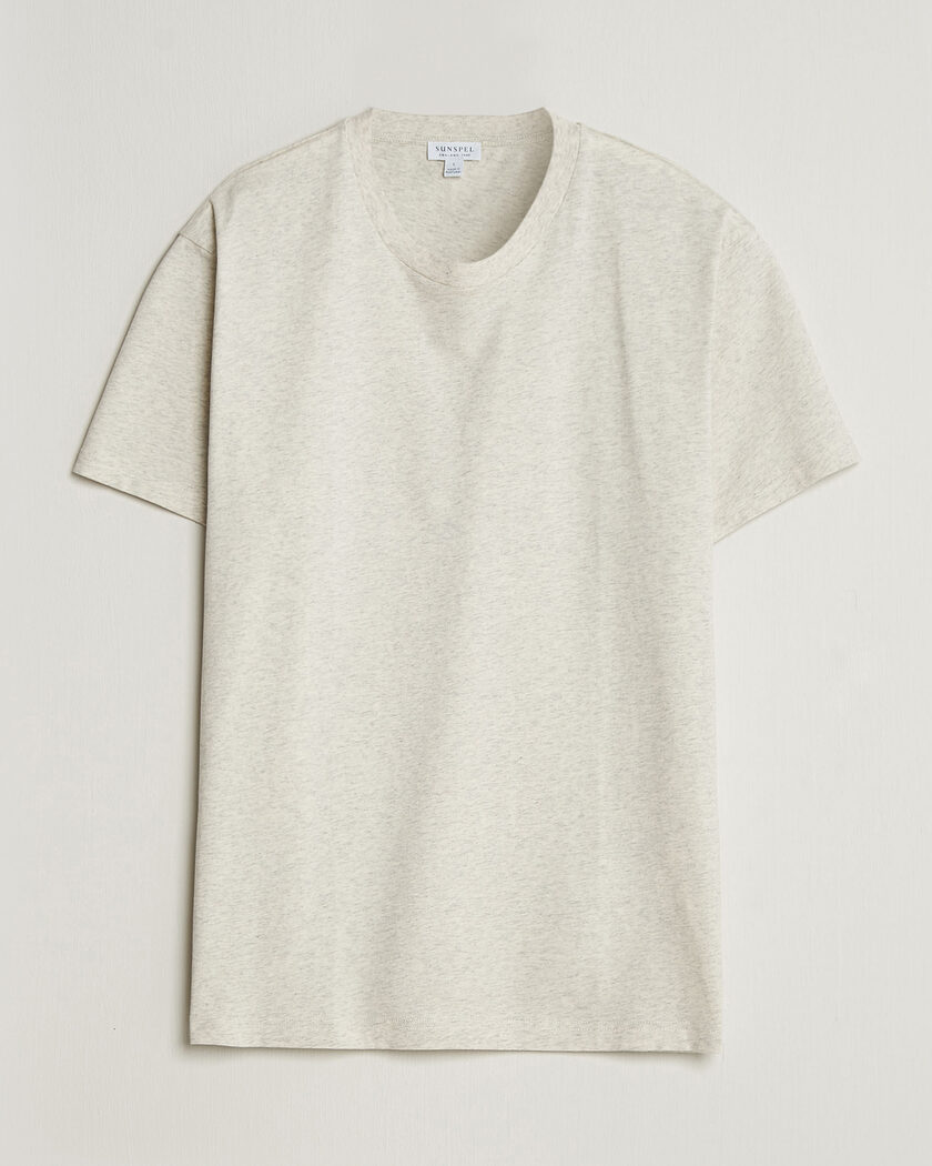 Sunspel Riviera Midweight T-Shirt Archive White – Bianco