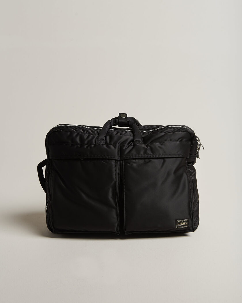 Porter-Yoshida & Co. Tanker 3Way Document Bag Black – Nero