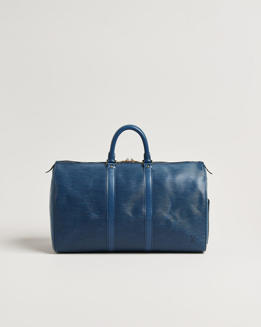 Louis Vuitton Pre-Owned Keepall 45 Epi Leather Blue – Blu