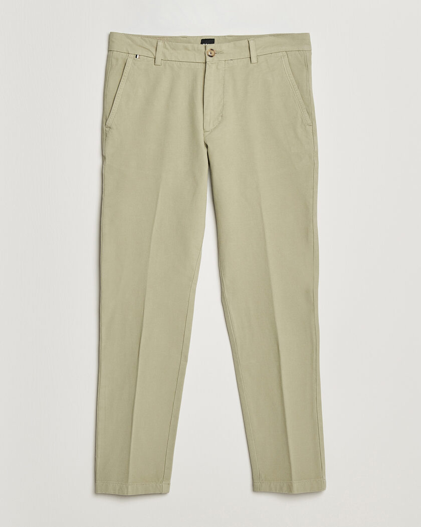 BOSS BLACK Kaiton Structured Chinos Sage – Verde
