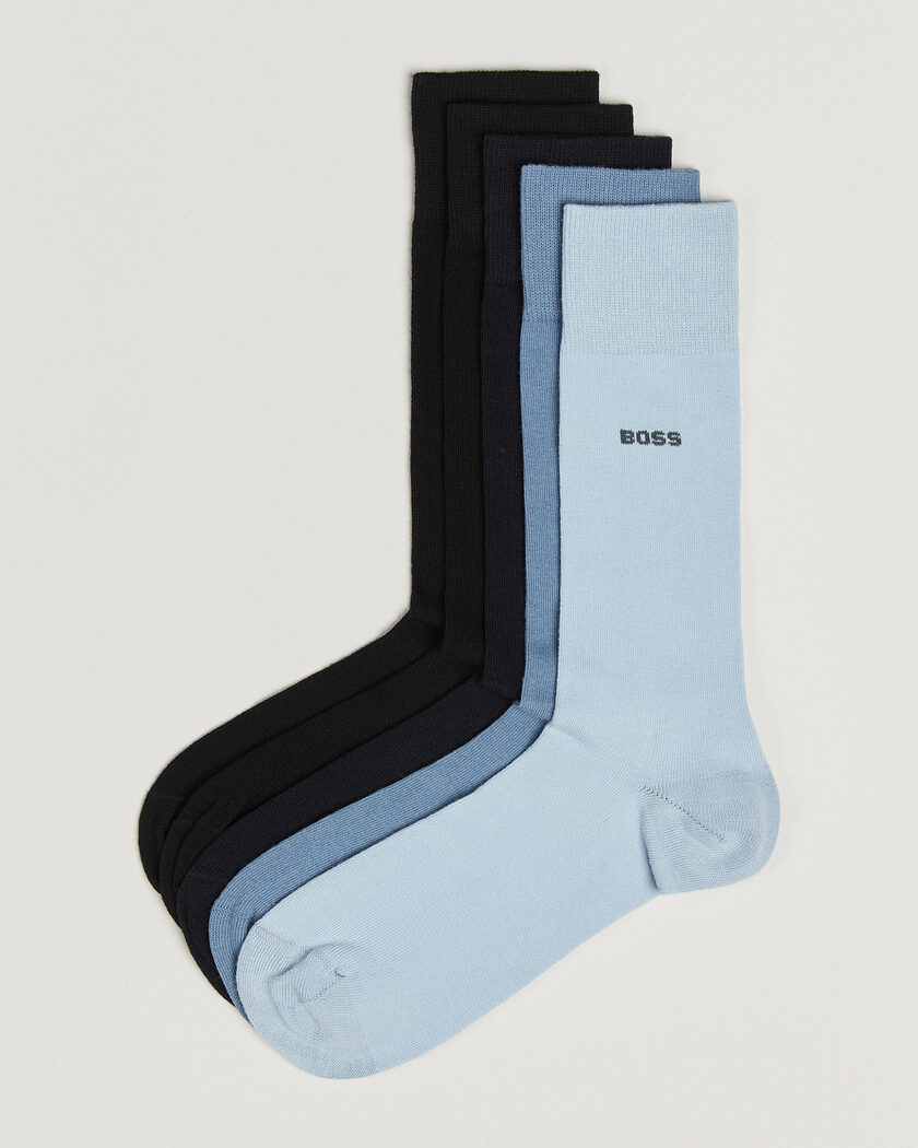BOSS BLACK 5-Pack RS Uni Socks Multi – Multicolore