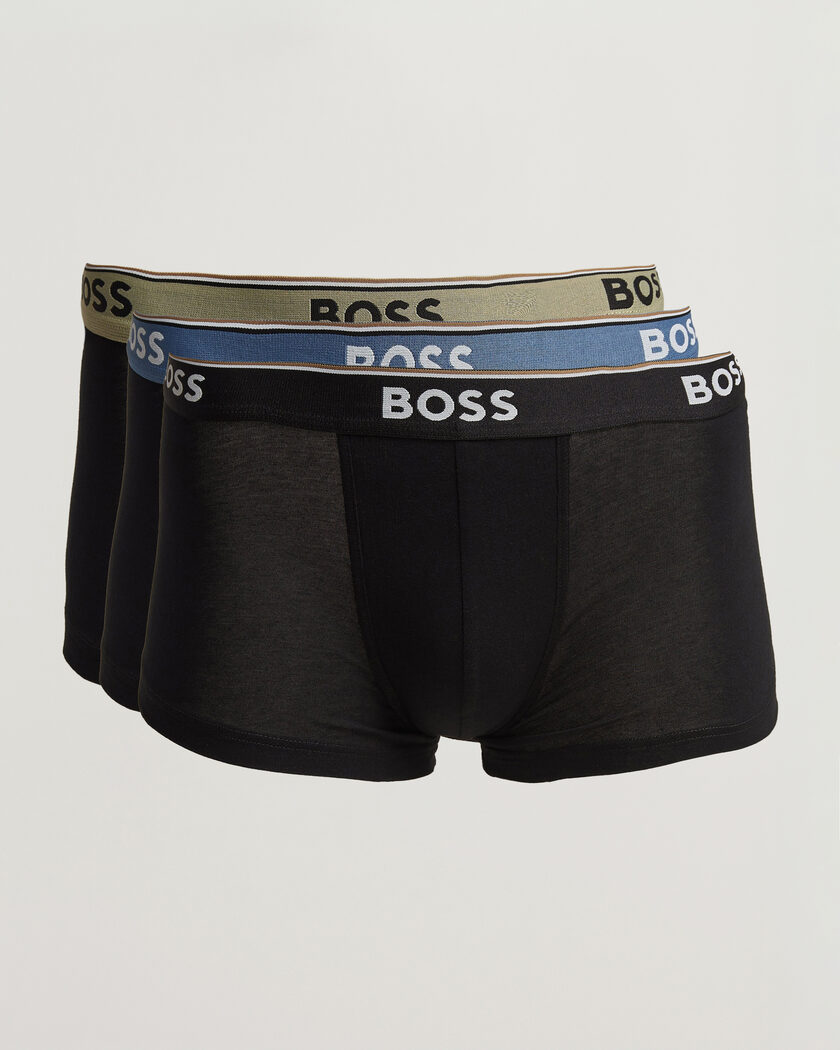 BOSS BLACK 3-Pack Trunk Black – Nero